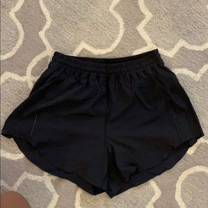 Lululemon Black running shorts